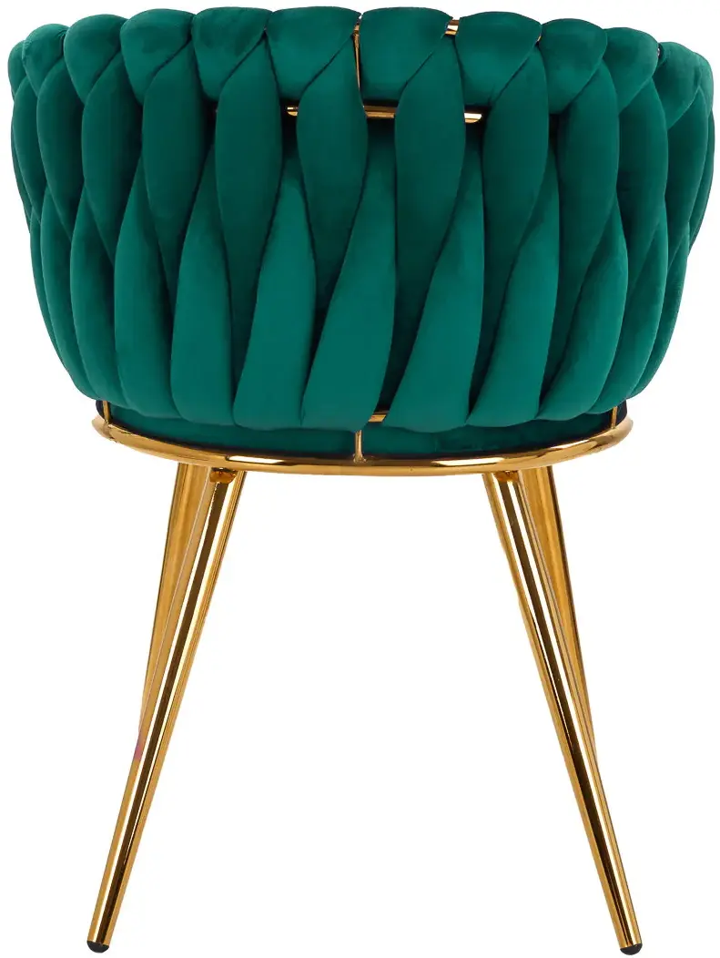 Scaun 4Rico QS-GW06G 148118 Velvet (Green/Gold)