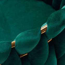 Scaun 4Rico QS-GW06G 148118 Velvet (Green/Gold) Thumb