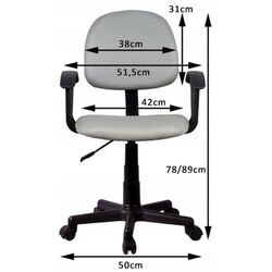 Fotoliu Akord FD-3 (Black/Red) Thumb