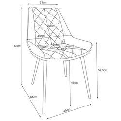 Scaun Akord SJ.0488 (Black) Thumb