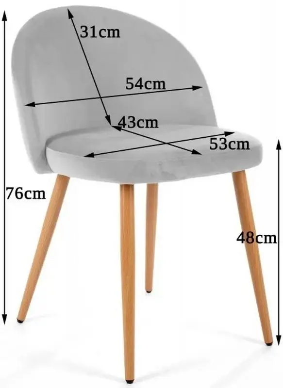 Scaun Akord SJ.075 (Blue)