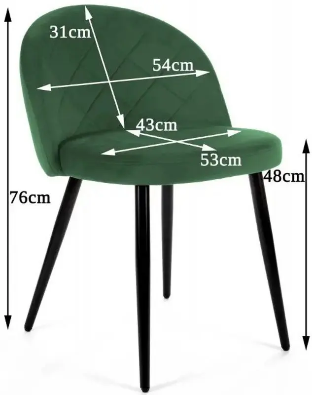 Scaun Akord SJ.077 (Green)