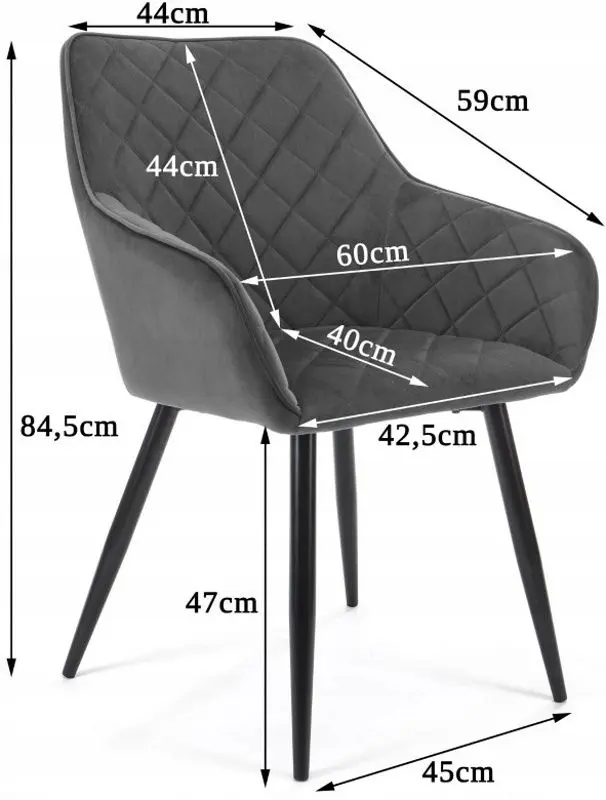 Scaun Akord SJ.082 (Pink) - 7