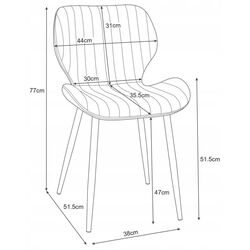 Стул Akord SJ.17 (Black) Thumb
