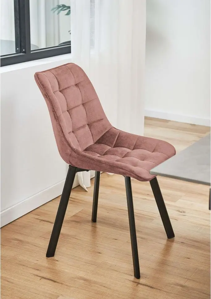 Scaun Akord SJ.28 (Black/Pink)