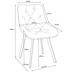 Стул Akord SJ.33 (Black) Thumb