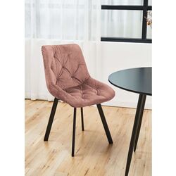 Scaun Akord SJ.33 (Black/Pink)