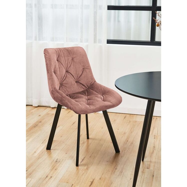 Scaun Akord SJ.33 (Black/Pink)