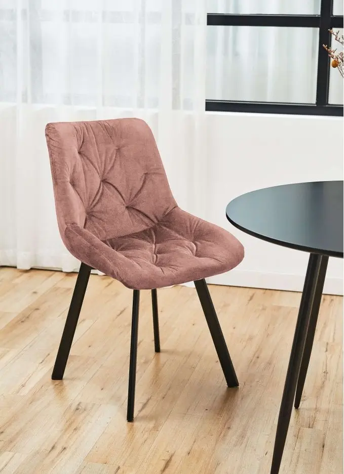 Scaun Akord SJ.33 (Black/Pink)