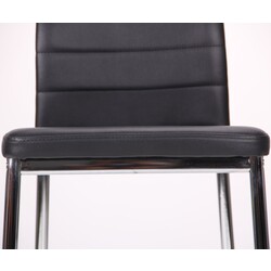 Стул AMF Sicilia (Black/Chrome) Thumb
