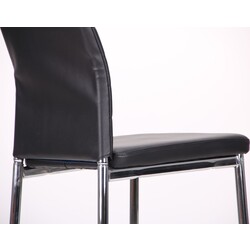 Стул AMF Sicilia (Black/Chrome) Thumb
