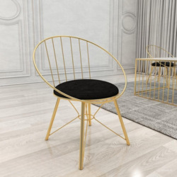 Scaun Casa Moora IDRSC3 (Black/Gold) Thumb