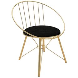 Scaun Casa Moora IDRSC3 (Black/Gold) Thumb