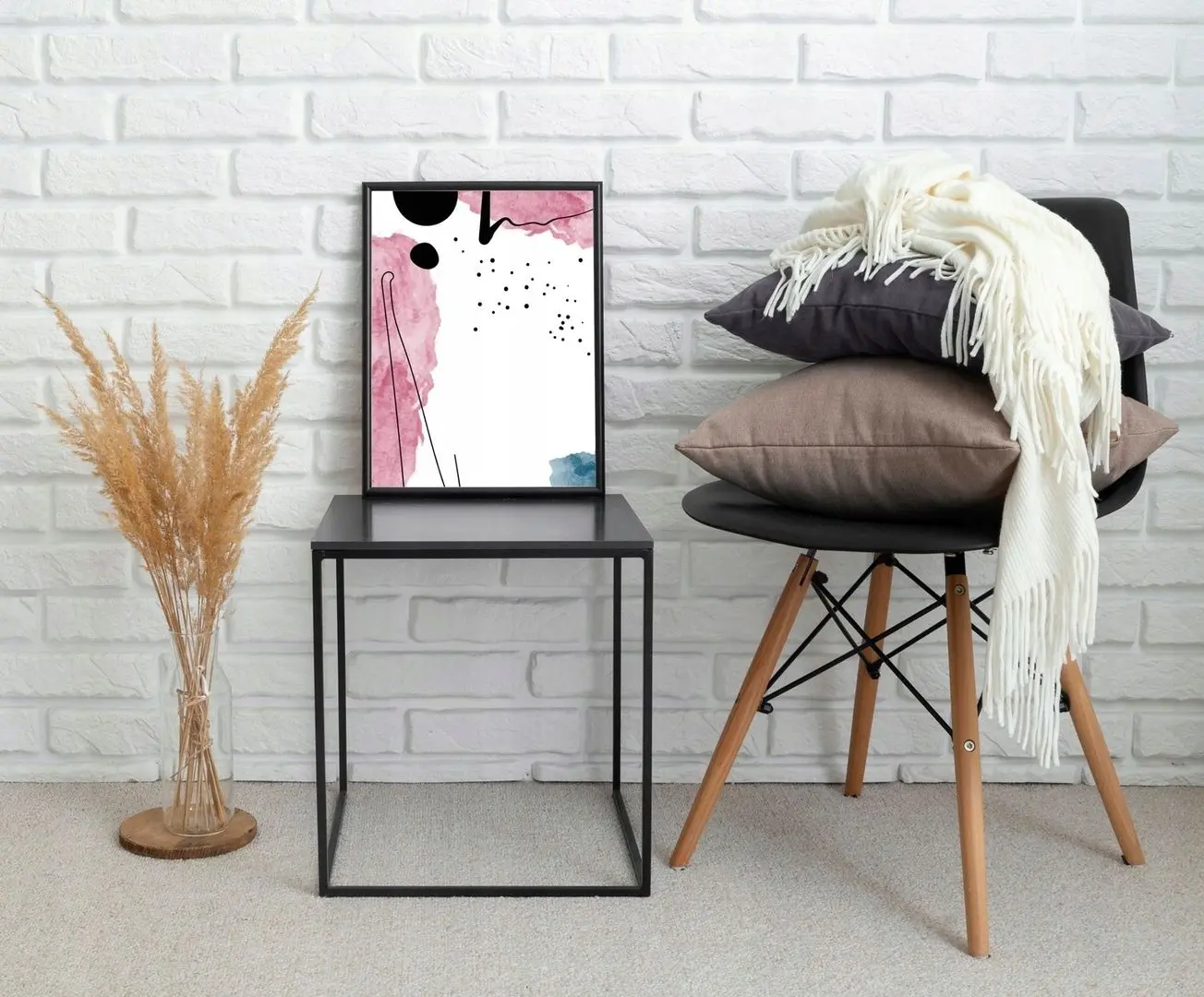 Scaun Chomik FAT1125 (Black/Oak)