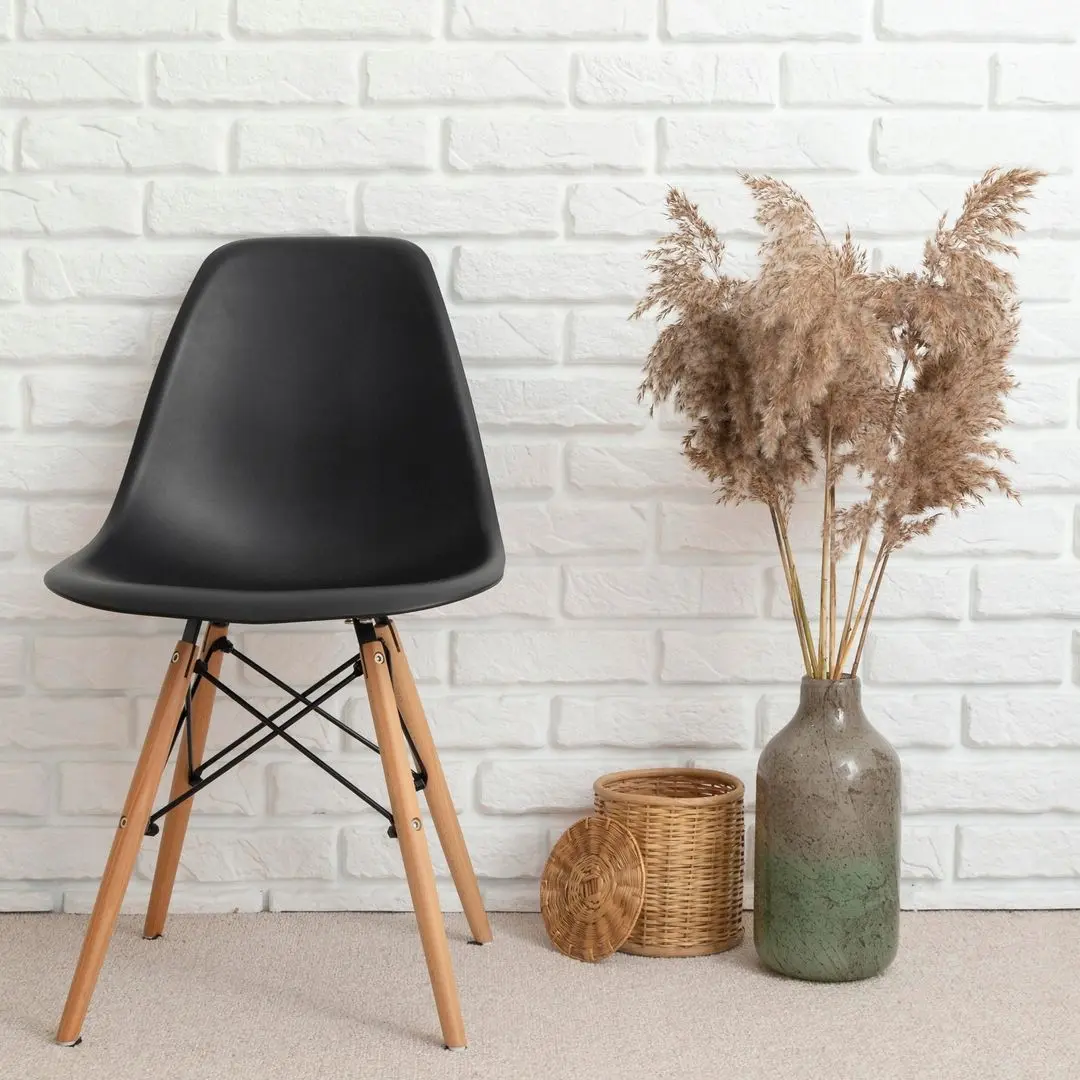 Scaun Chomik FAT1125 (Black/Oak)