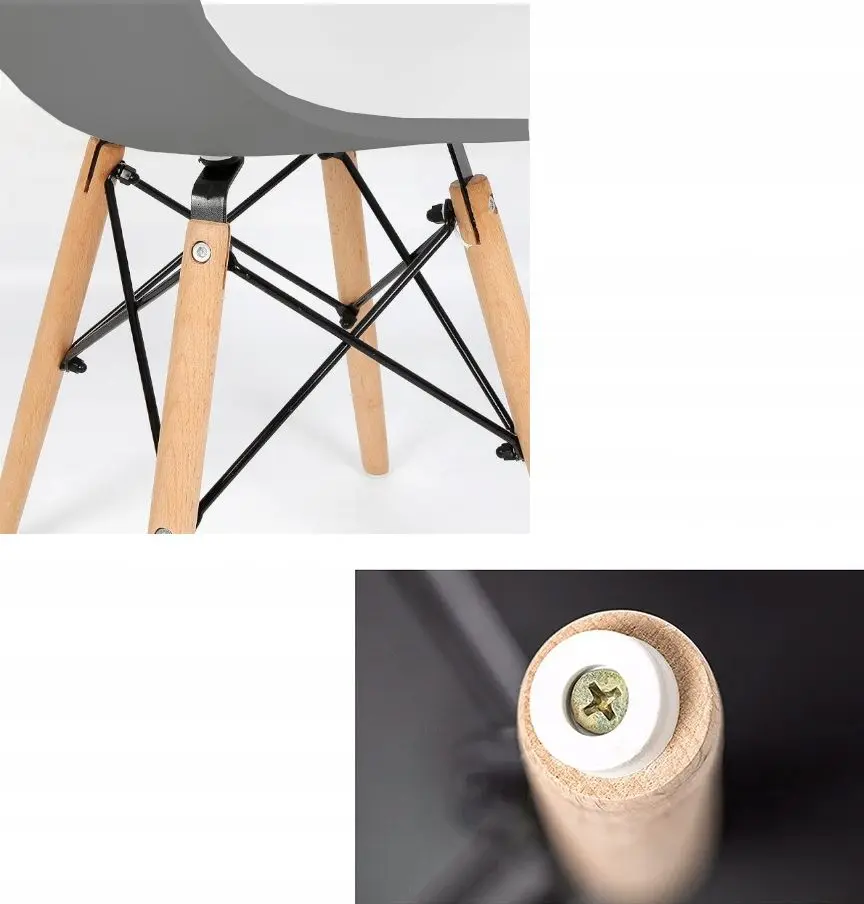 Scaun Chomik FAT7820 (Grey/Oak)