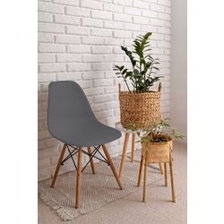 Стул Chomik FAT7820 (Grey/Oak)