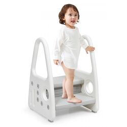 Tabureta-scară pentru copii Costway BB5640GR (Gray) Thumb