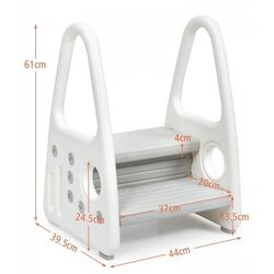 Tabureta-scară pentru copii Costway BB5640GR (Gray) Thumb