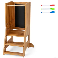 Детский табурет-стремянка Costway HY10196NA (Natural) Thumb