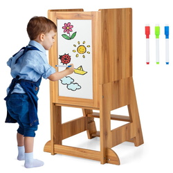 Детский табурет-стремянка Costway HY10196NA (Natural) Thumb