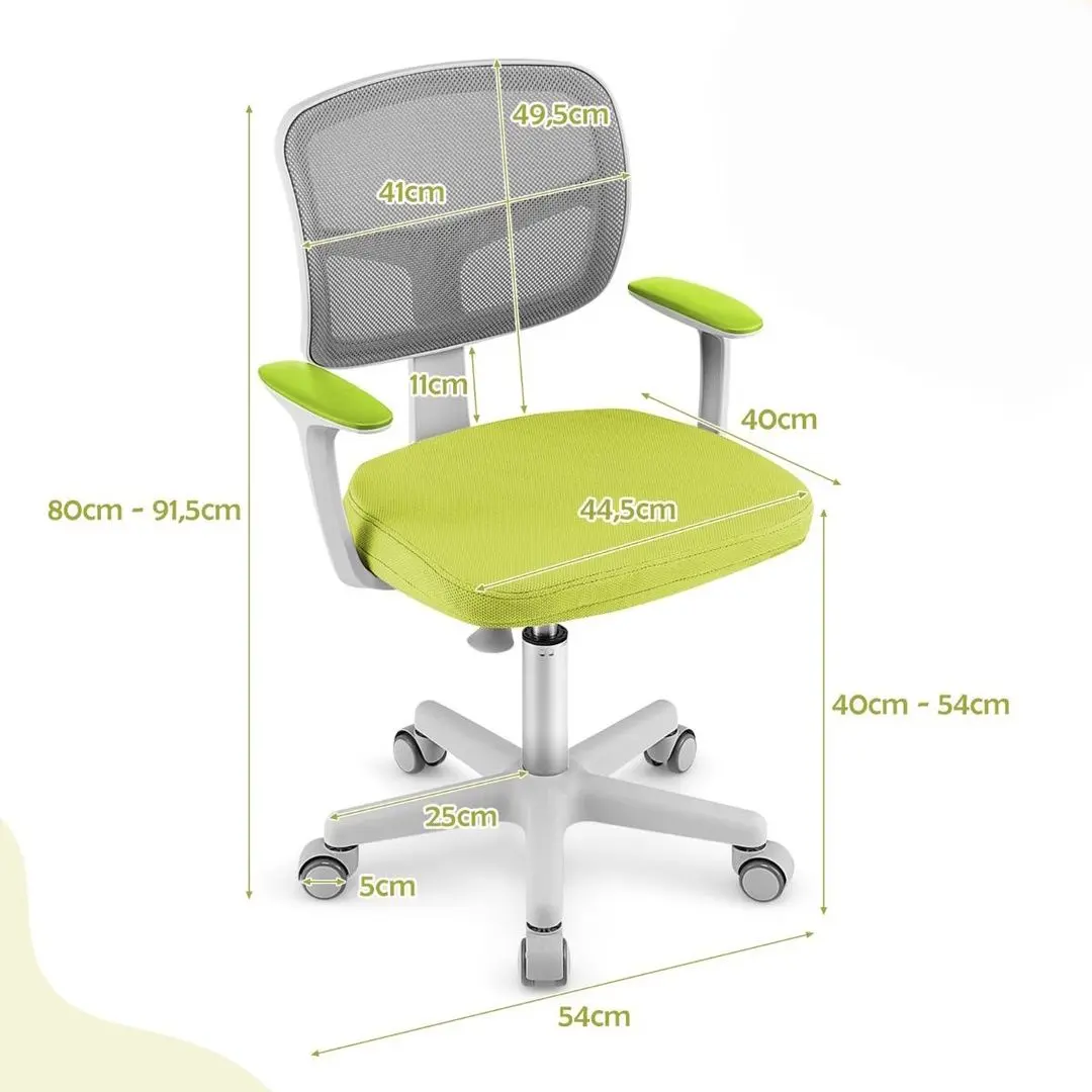 Fotoliu pentru copii Costway HY10252GN (Green)