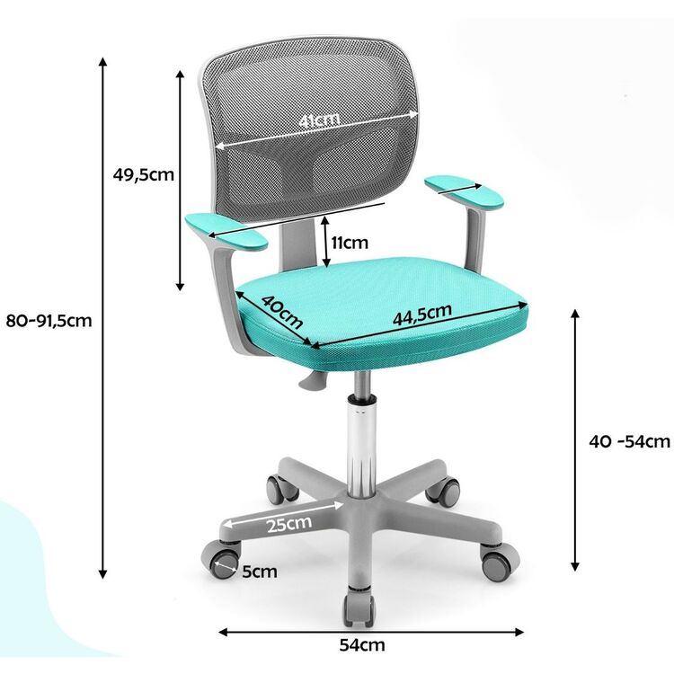 Fotoliu pentru copii Costway HY10252LV (Turquoise) cumpără în Chișinău ...