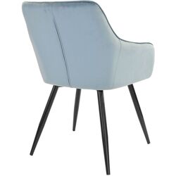 Стул DP Iris DC-1936 (Light Blue/Black) Thumb