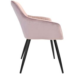 Scaun DP Iris DC-1936 (Powder/Black) Thumb