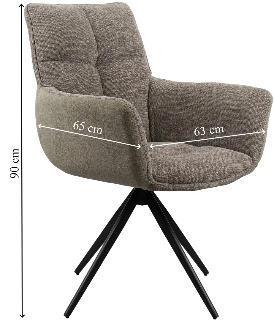 Стул DP Aurora (Grey/Black)