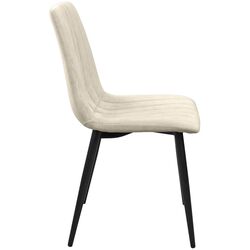 Стул DP DC-90P BGF166-2 (Beige/Black) Thumb