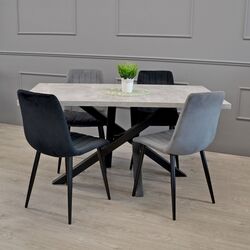 Scaun DP DC-90P N21 (Dark Gray/Black) Thumb