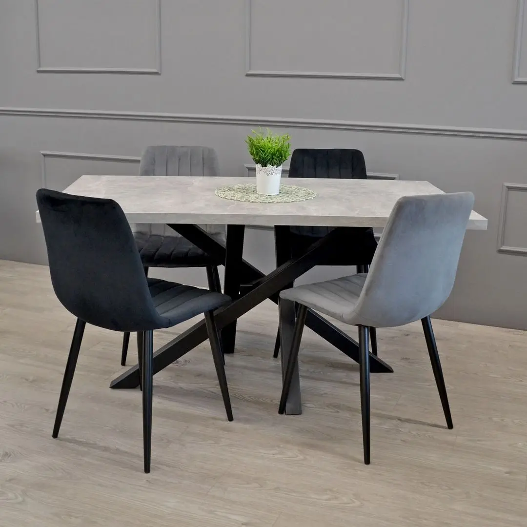 Scaun DP DC-90P N21 (Dark Gray/Black) - 3