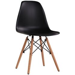 Scaun DP Eames A-37 (Natural/Black) Thumb