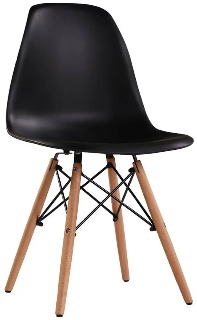 Scaun DP Eames A-37 (Natural/Black)