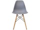 Scaun DP Eames A-37 (Natural/Grey)