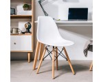 Стул DP Eames A-37 (Natural/White)