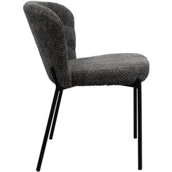 Scaun DP Escada Vivaldi (Dark Grey/Black) Thumb