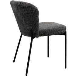 Scaun DP Escada Vivaldi (Dark Grey/Black) Thumb