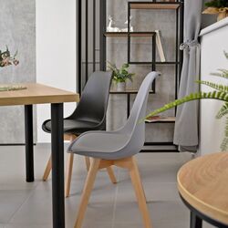 Стул DP Jerry 48x82 (Natural/Grey) Thumb