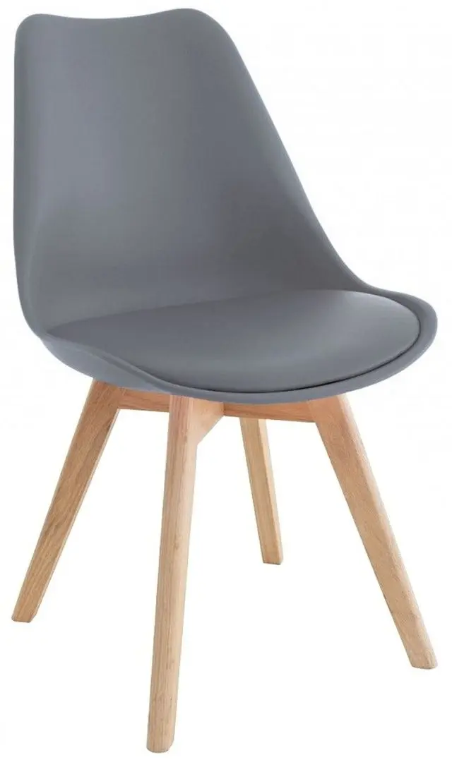 Стул DP Jerry 48x82 (Natural/Grey) - 2