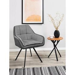 Scaun DP Linen DC5063 (Grey/Black)