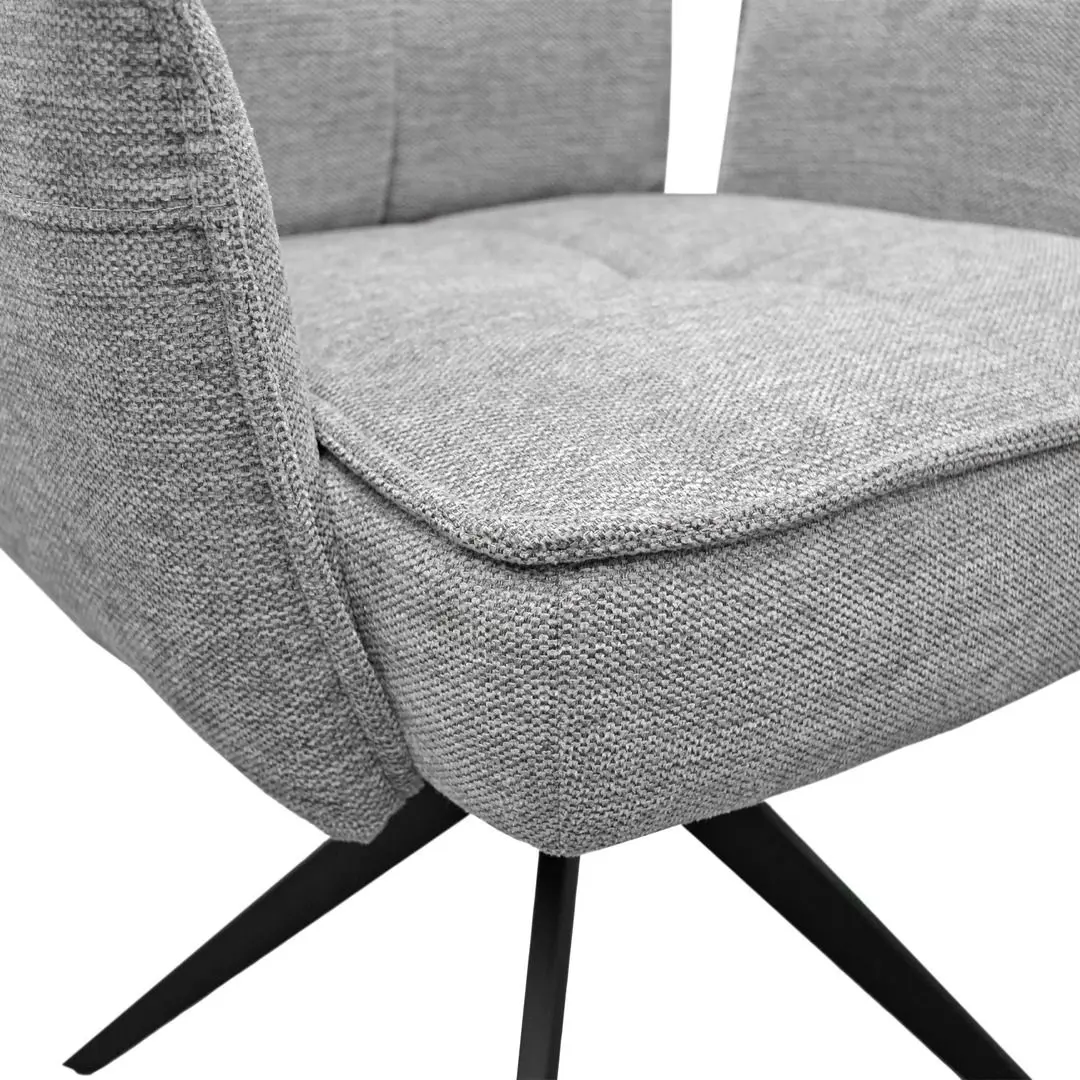 Scaun DP Lorenz Arm JB8835-1-Y1 (Grey/Black)