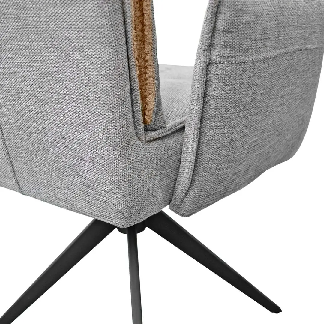 Scaun DP Lorenz Arm JB8835-1-Y1 (Grey/Black)