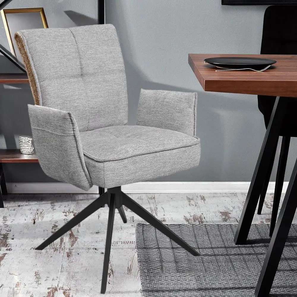 Scaun DP Lorenz Arm JB8835-1-Y1 (Grey/Black)