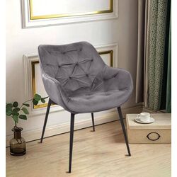 Scaun DP Lotus (Grey/Black)