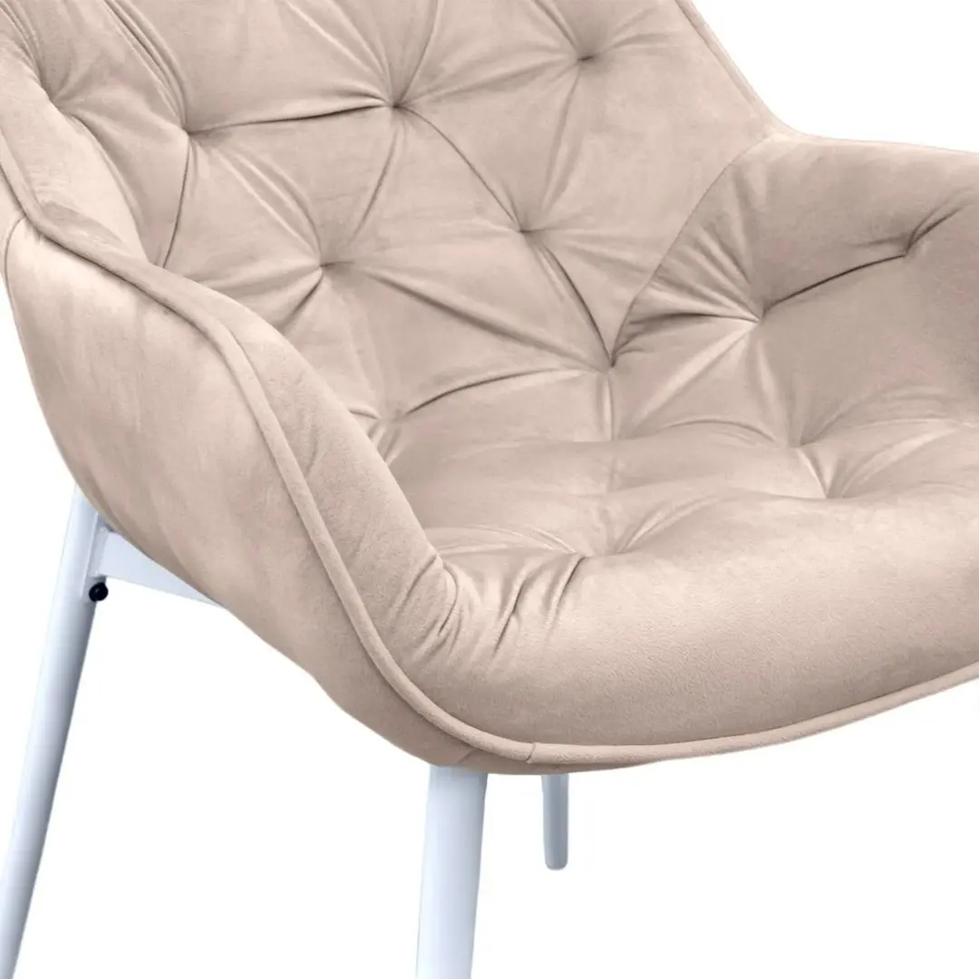 Scaun DP Lotus White (Cappuccino)