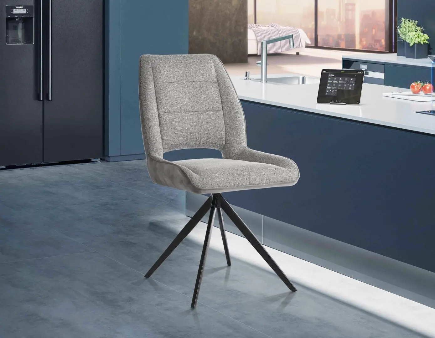Стул DP Sandy C2239 (Grey/Black)