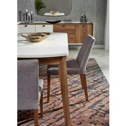 Scaun Fabrik Home Doren 47cm (Maro/Gri) Thumb