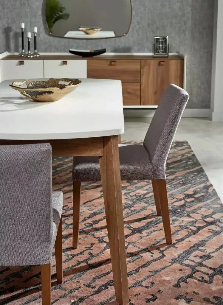 Scaun Fabrik Home Doren 47cm (Maro/Gri)